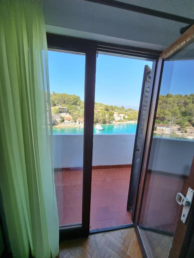 Seafront Rural Big House At Solta Croacia Island Vila Nečujam Exterior foto