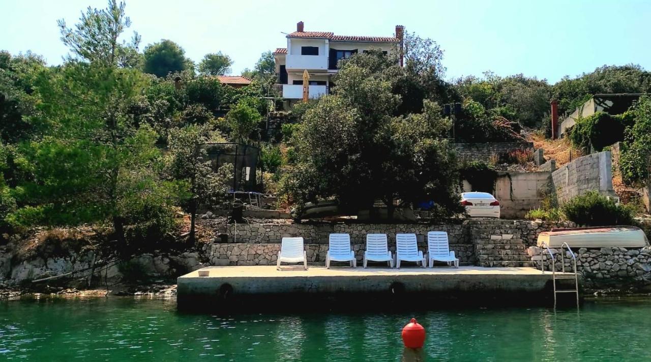 Seafront Rural Big House At Solta Croacia Island Vila Nečujam Exterior foto
